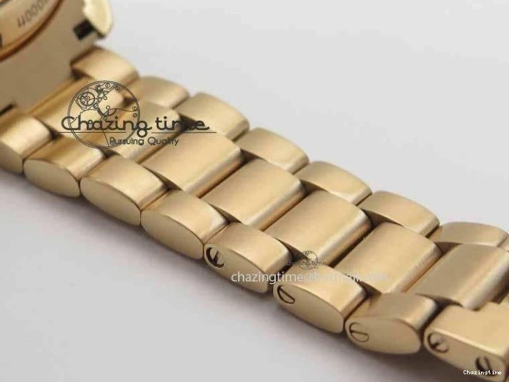 1221 Efficient Planet Ocean GMT 43.5mm RG V6F 1:1 Best Edition Black Dial On RG Bracelet A 8182